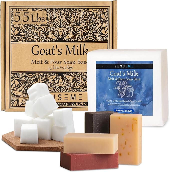 ZenseMe - Goat's Milk Metl and pour soap base