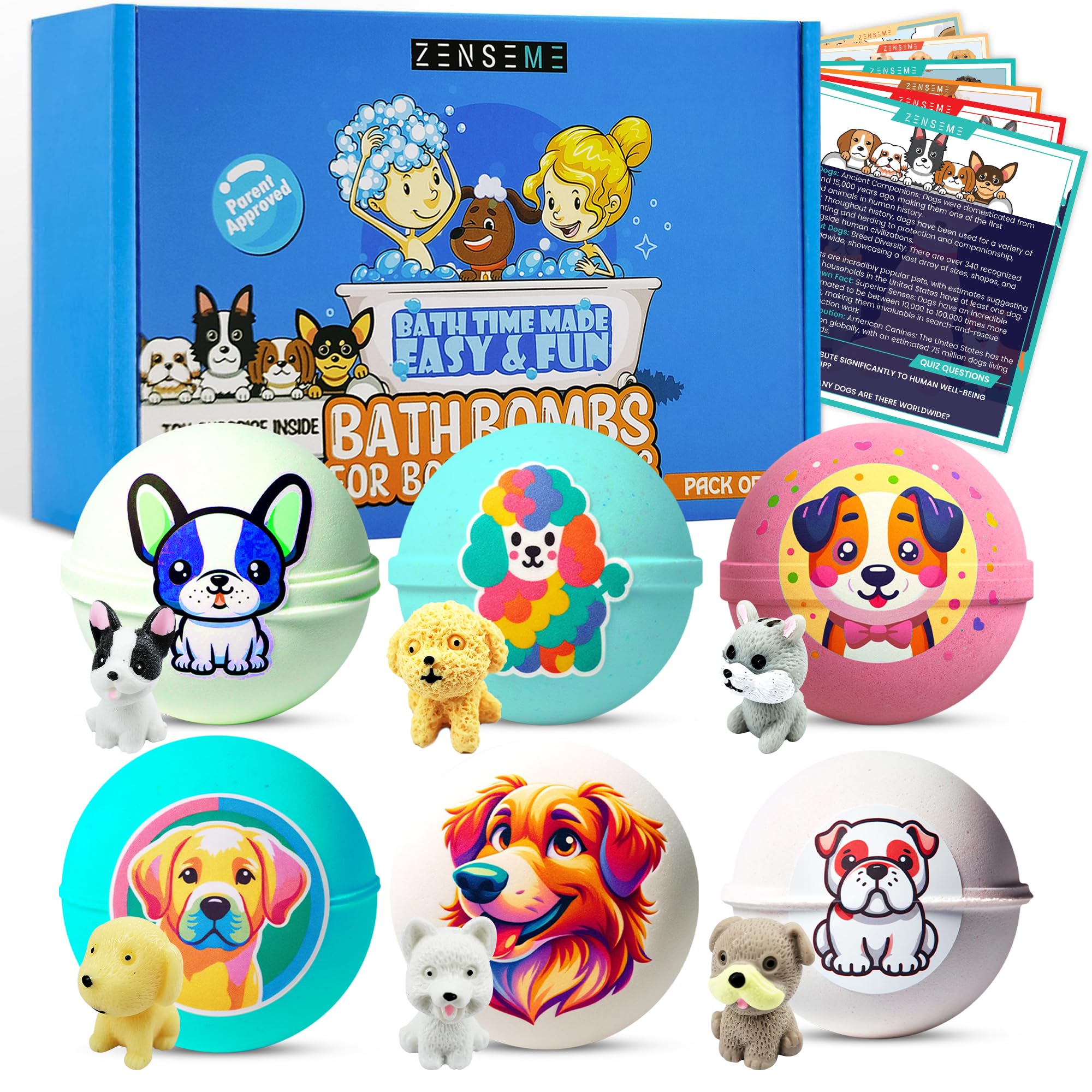 bath bombs for boys and girls - ZenseMe 