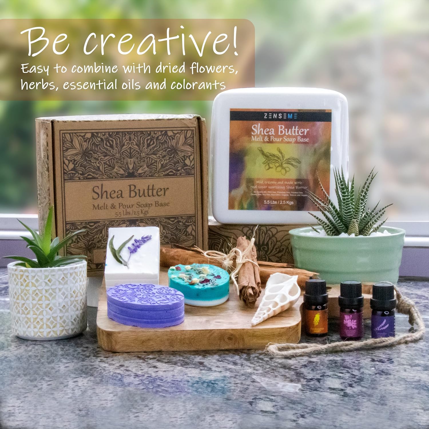 ZenseMe Melt and Pour Soap Kit – Goat Milk Soap Base