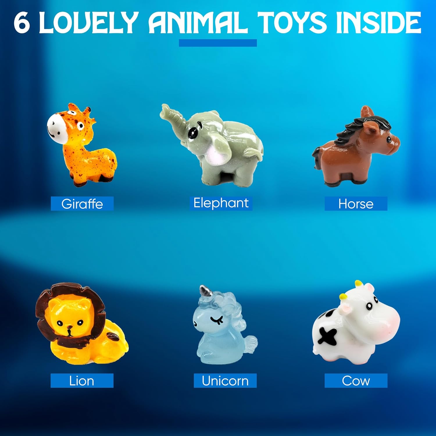 Zenseme Bundle of 12 Kids Bath Bombs with Toys & Flash Cards 