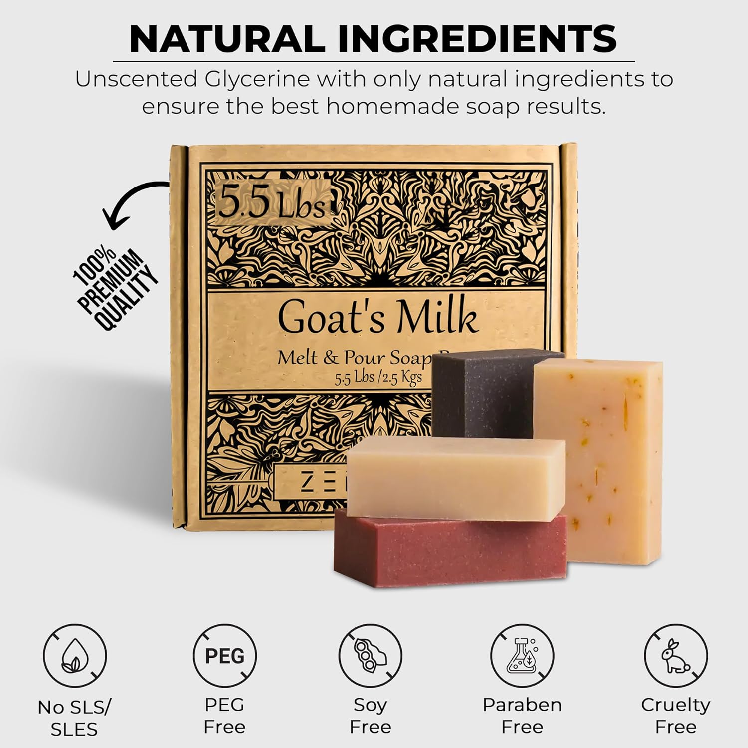 ZenseMe Goat Milk Soap Base Bundle – Goat Milk Soap Base Bundle
