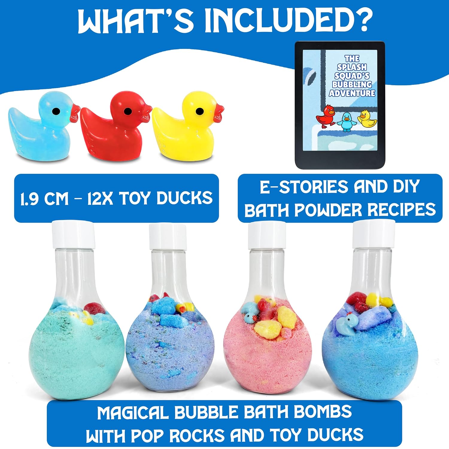 ZenseMe Kids Bath Bombs with Toys -  whats's included