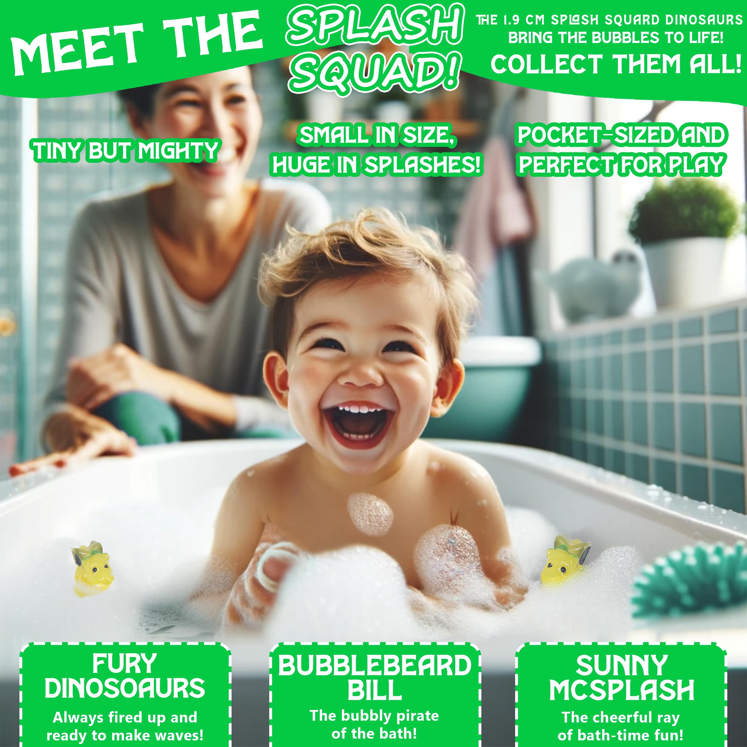 Kids Bubble Bath Bombs with Toy - ZenseMe 