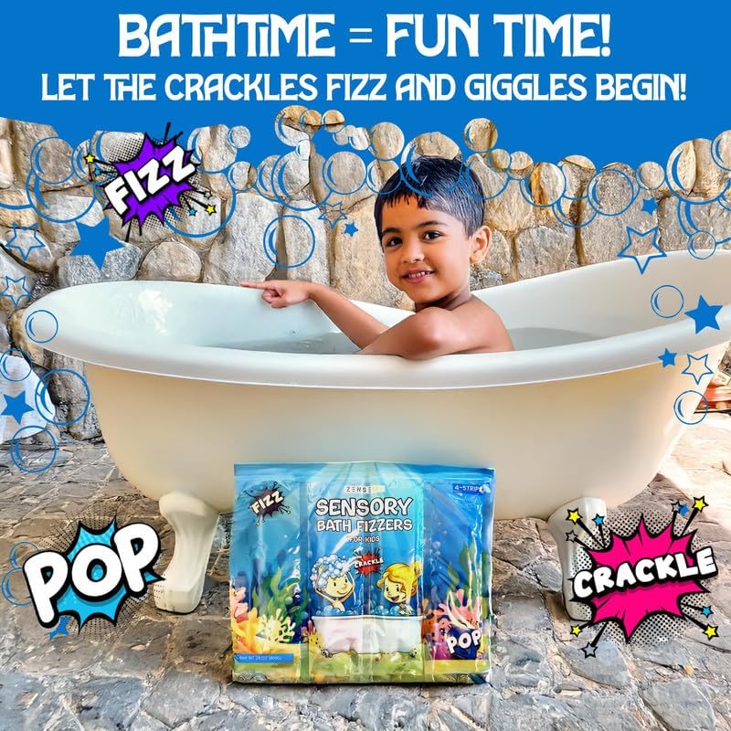 Zenseme Bath Fizzers for Kids