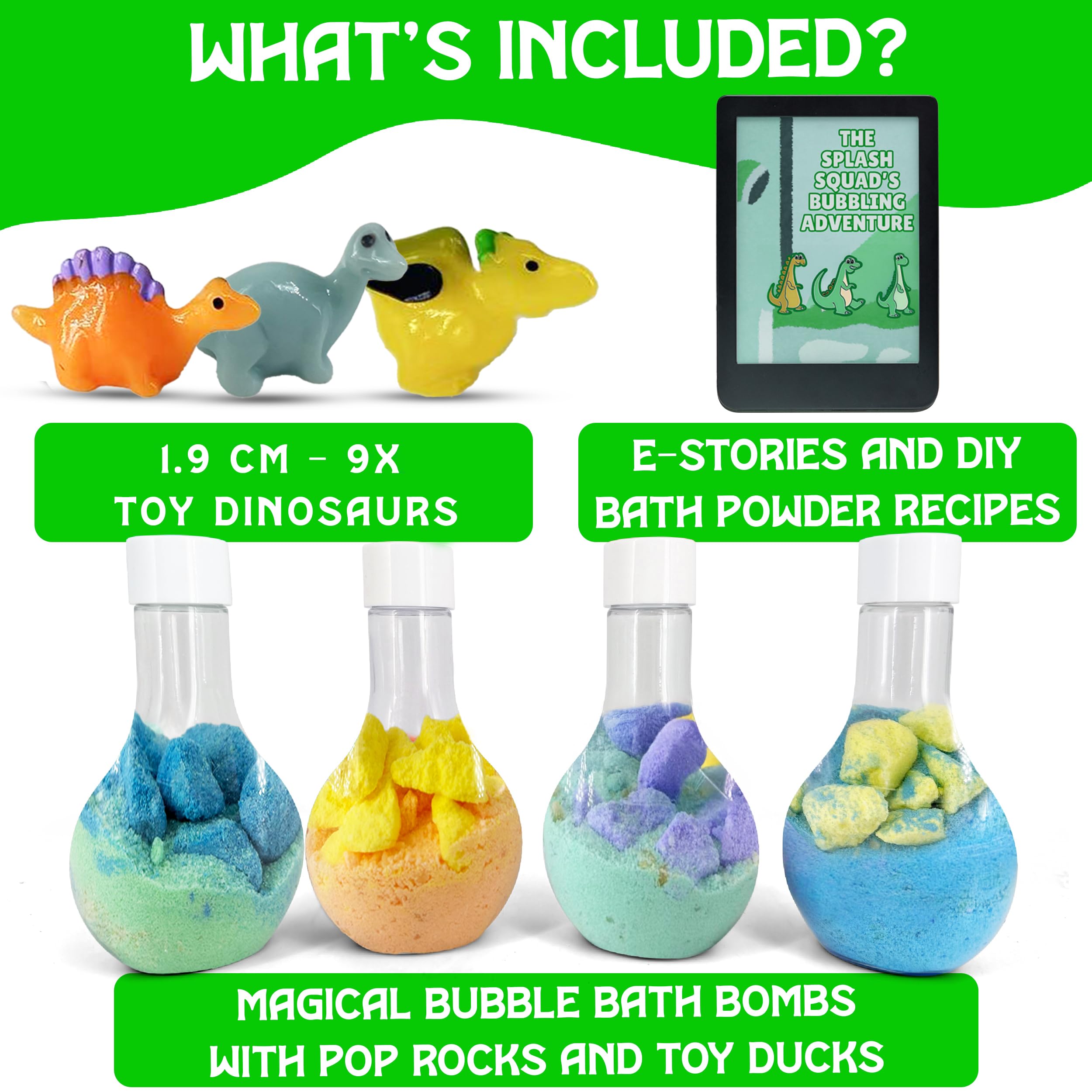 Kids Bubble Bath Bombs with Toy - ZenseMe 