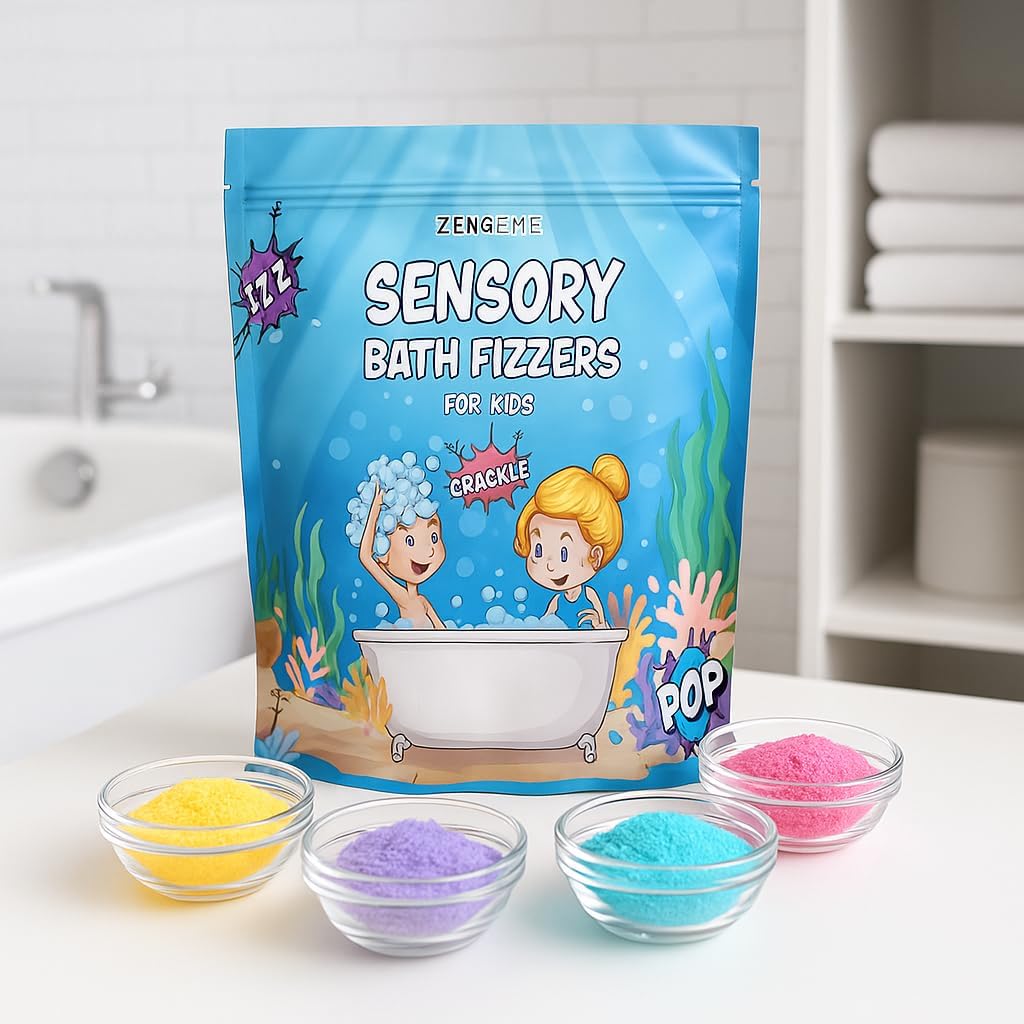 Zenseme Bath Fizzers for Kids