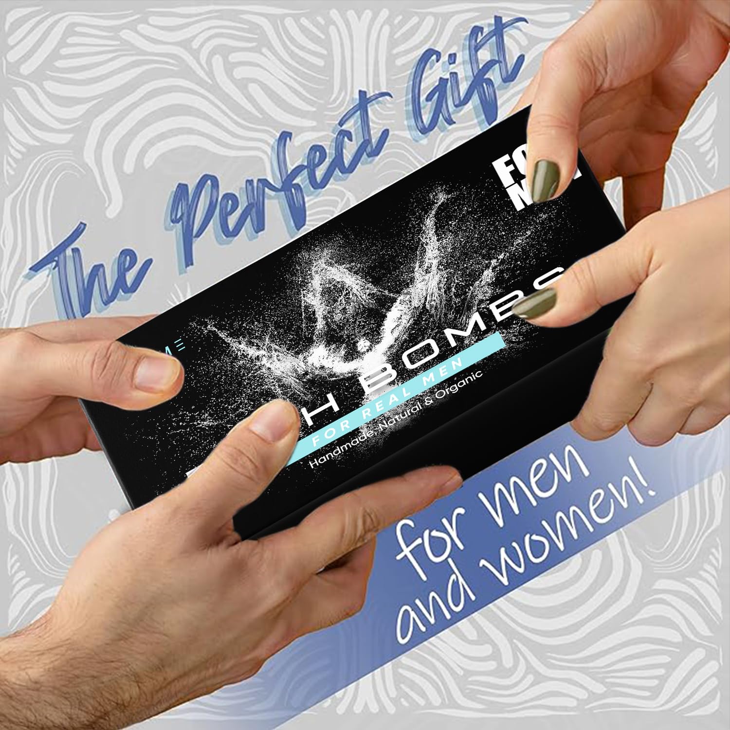 ZenseMe bath bombs for men and women