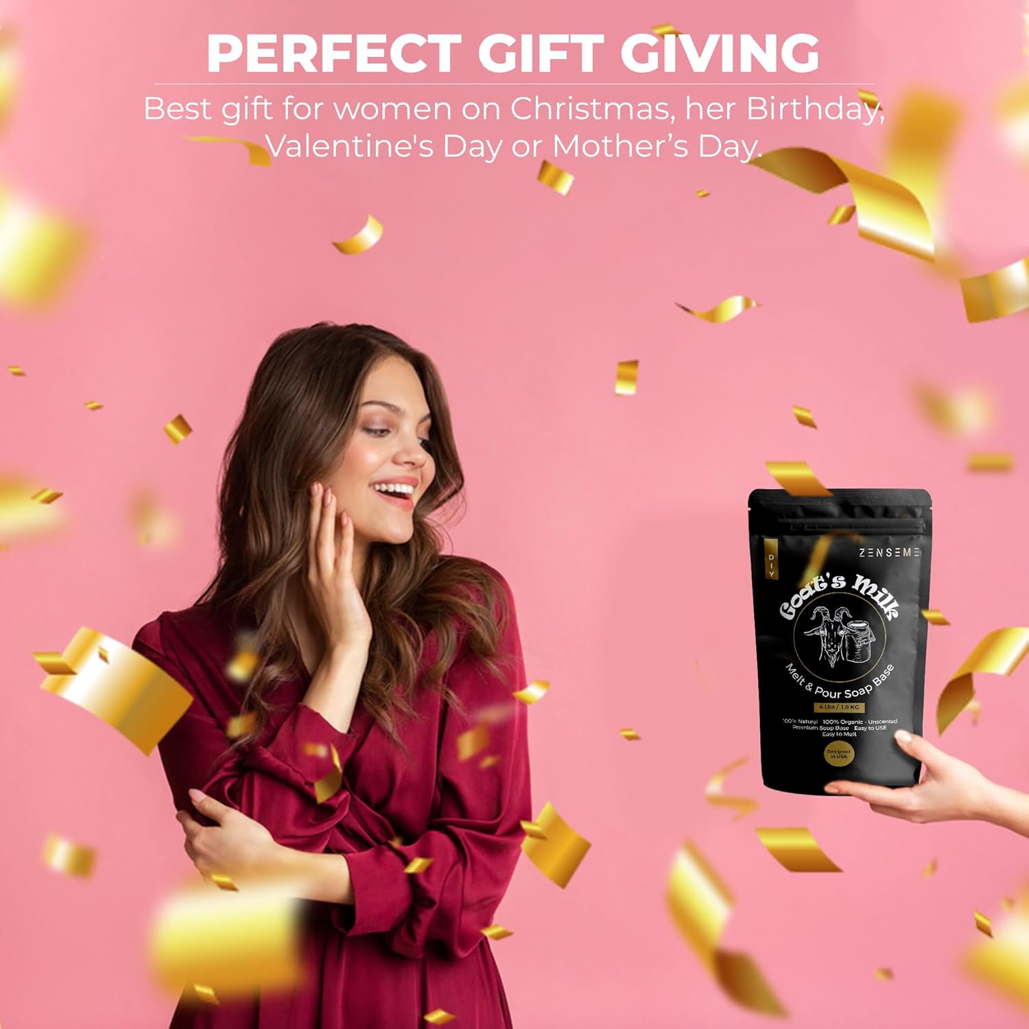 ZenseMe Goat Milk melt and pour Soap Base