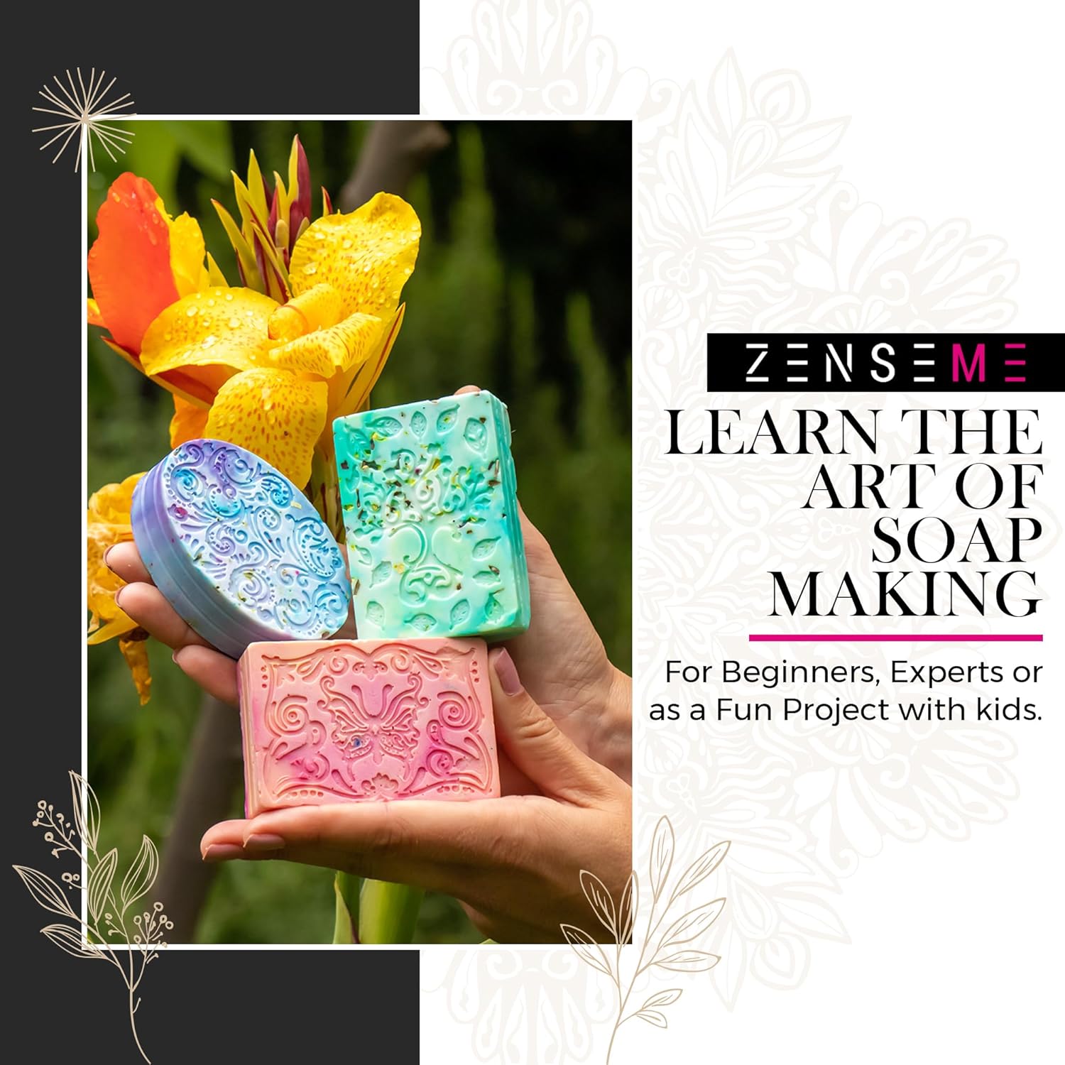 learn the art of soap making - ZenseMe