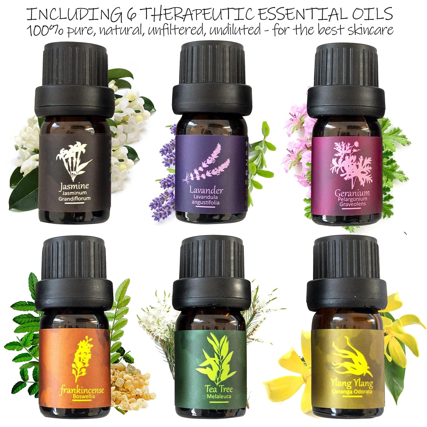 6 therapeutic essential oils 