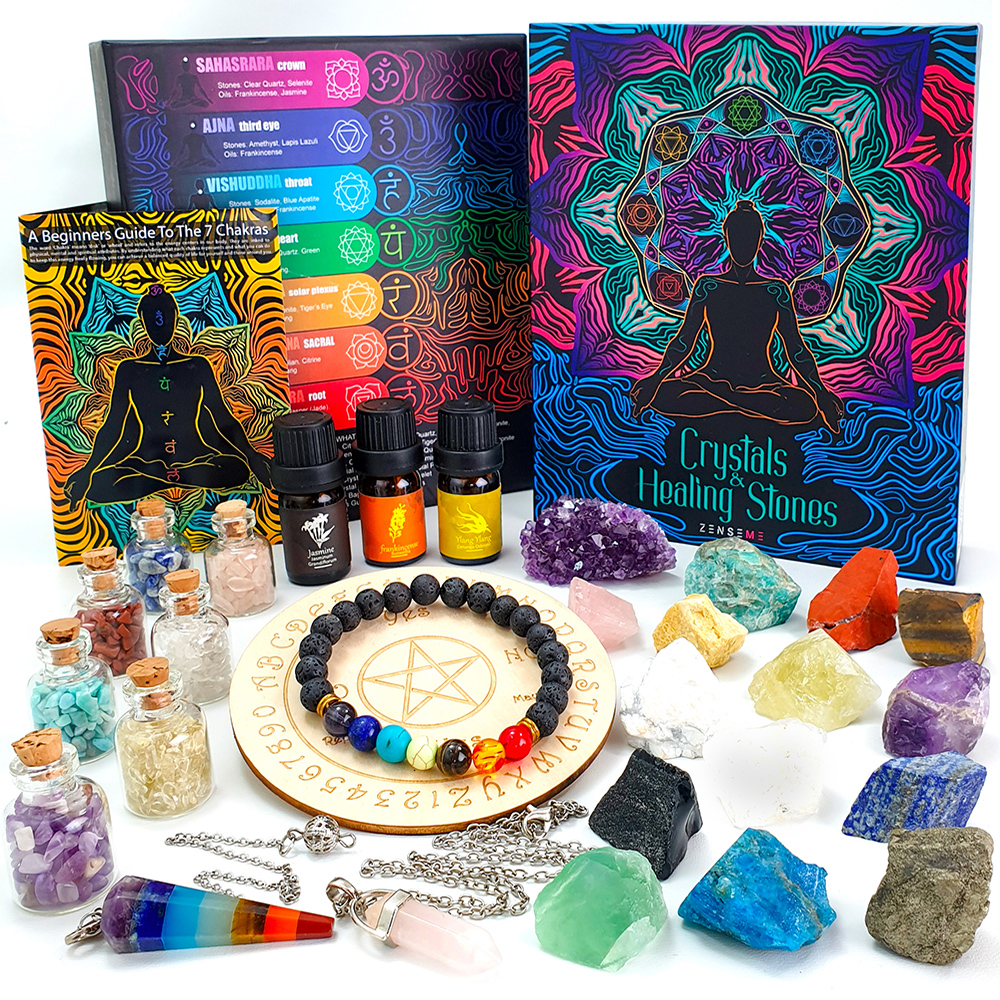 Crystals and healing stones kit