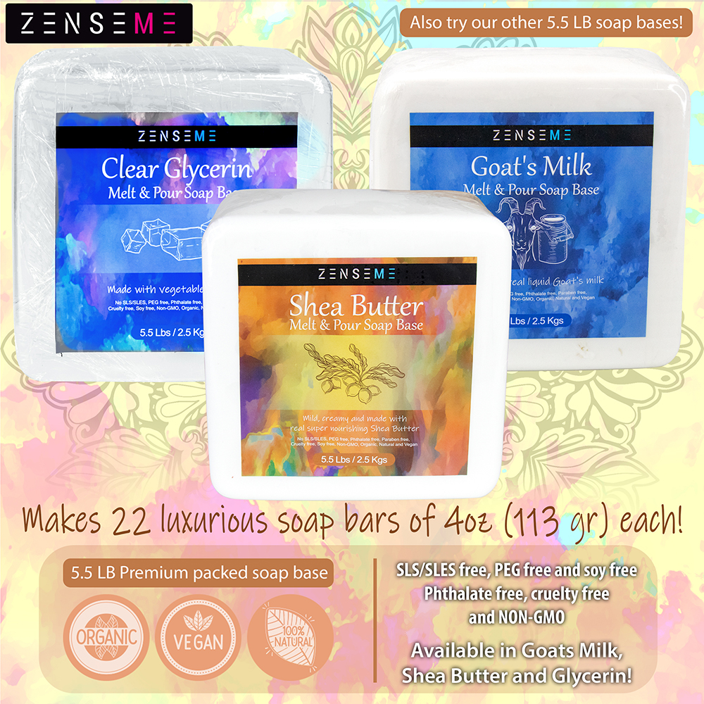  ZenseMe 5.5 LB - Glycerin Soap Base